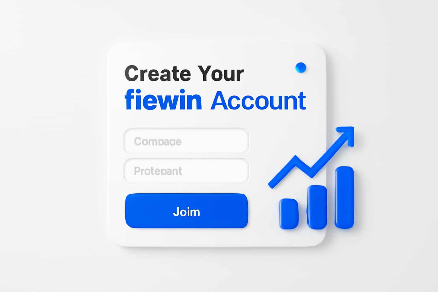 Create Your fiewin Account Interface