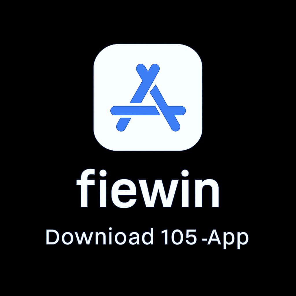 Icon representing the fiewin iOS app download guide.