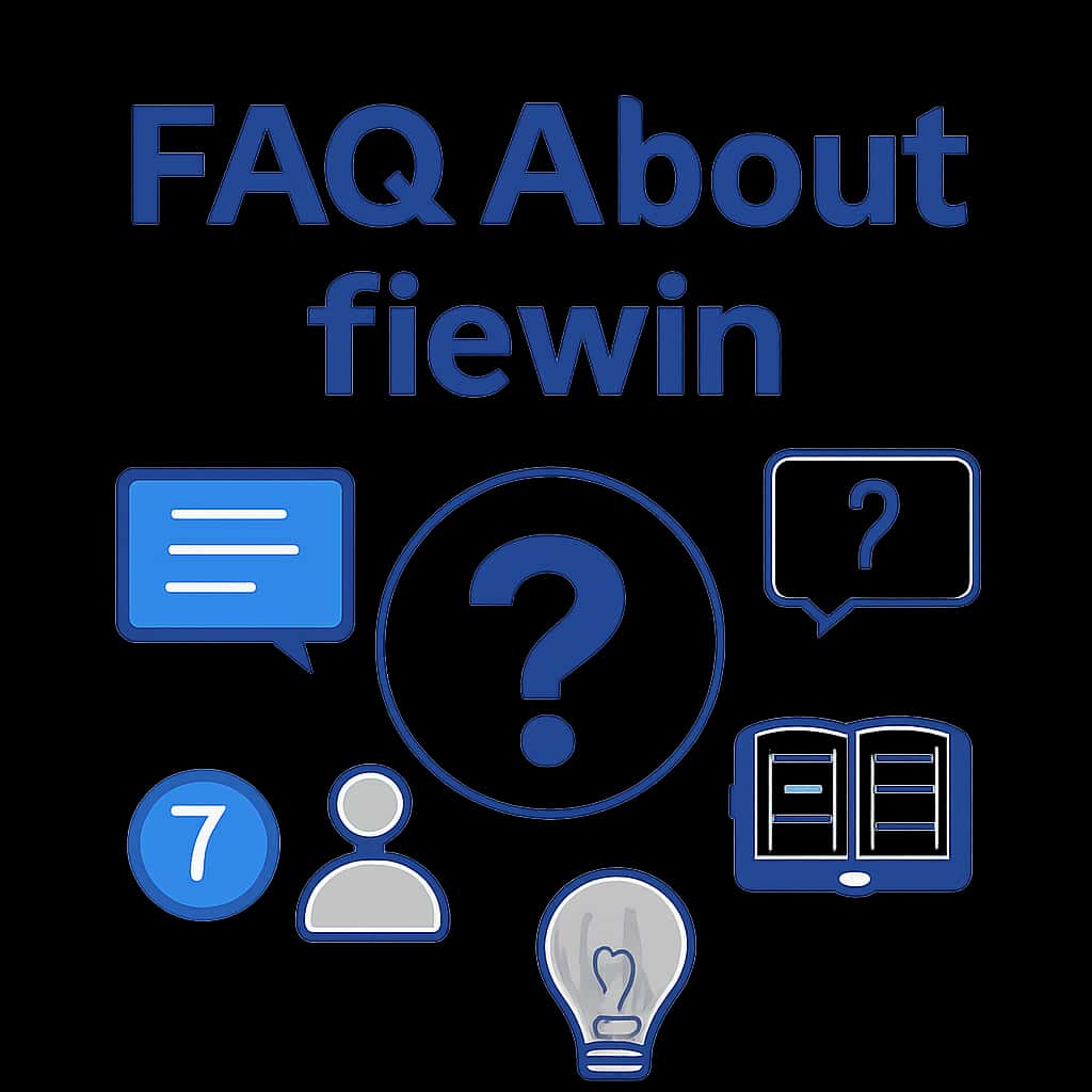 An educational illustration related to the FAQ About fiewin.