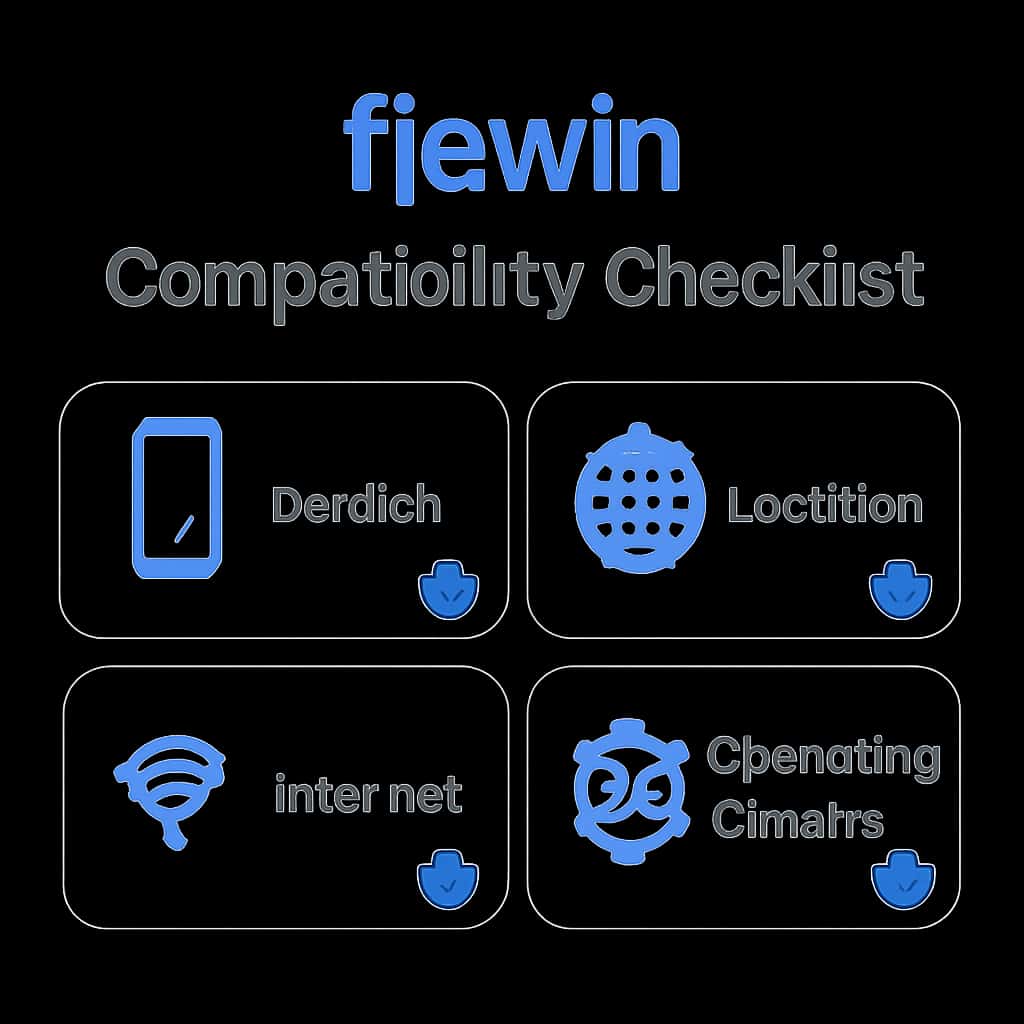 Diagram illustrating the fiewin Compatibility Checklist.