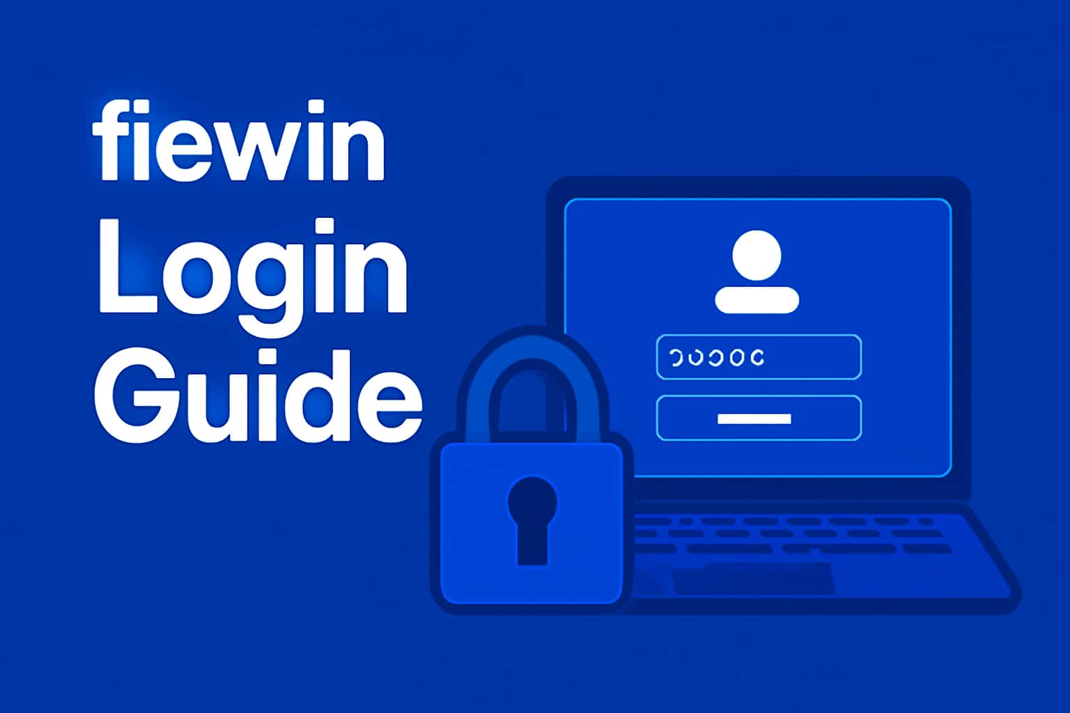 An informative scene depicting the fiewin Login Guide.