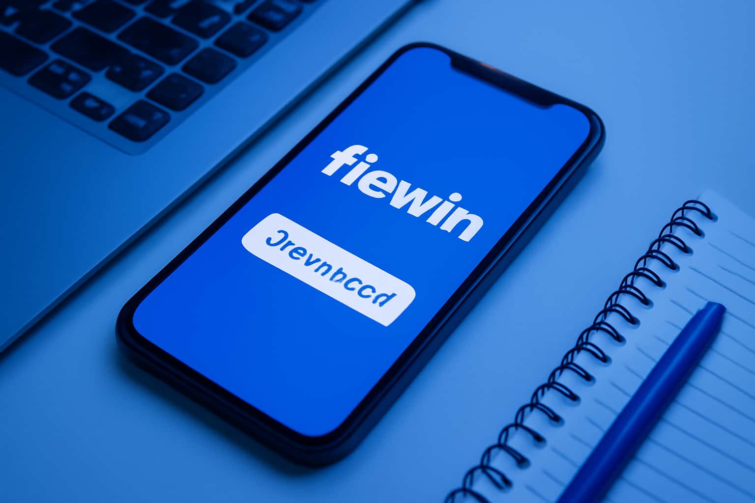 Informational scene about downloading the fiewin app