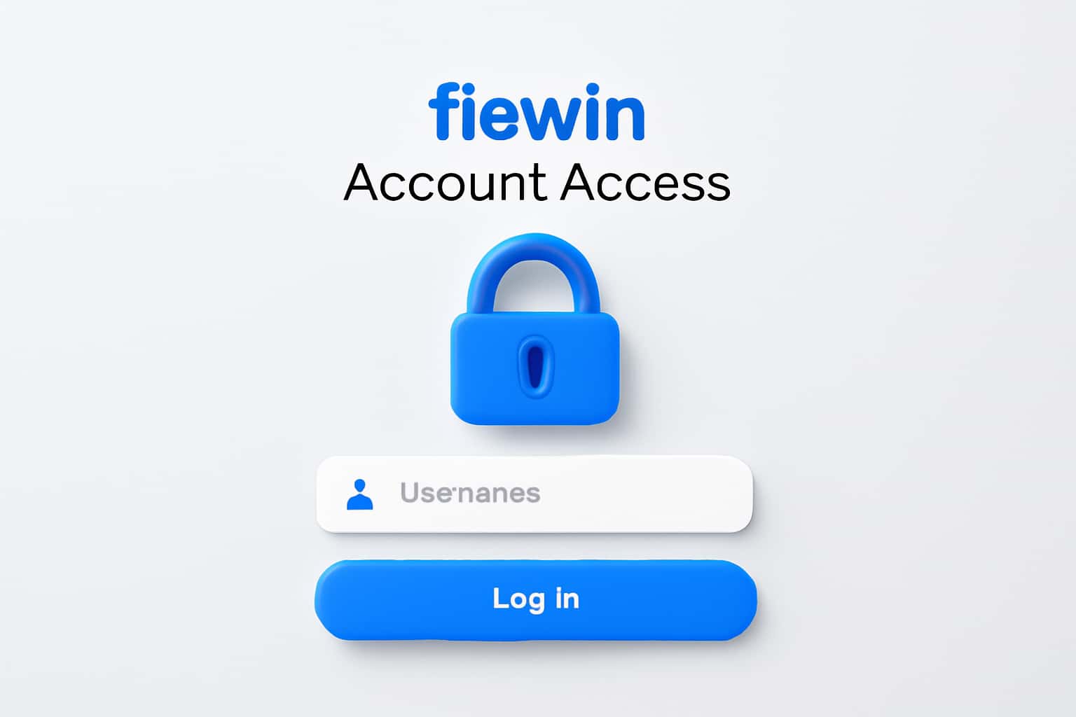 fiewin Account Access Interface