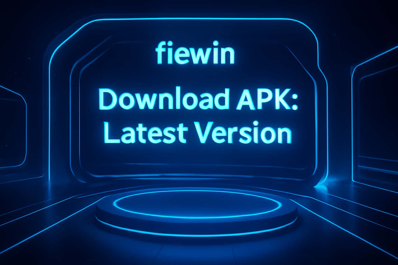 Futuristic glowing background